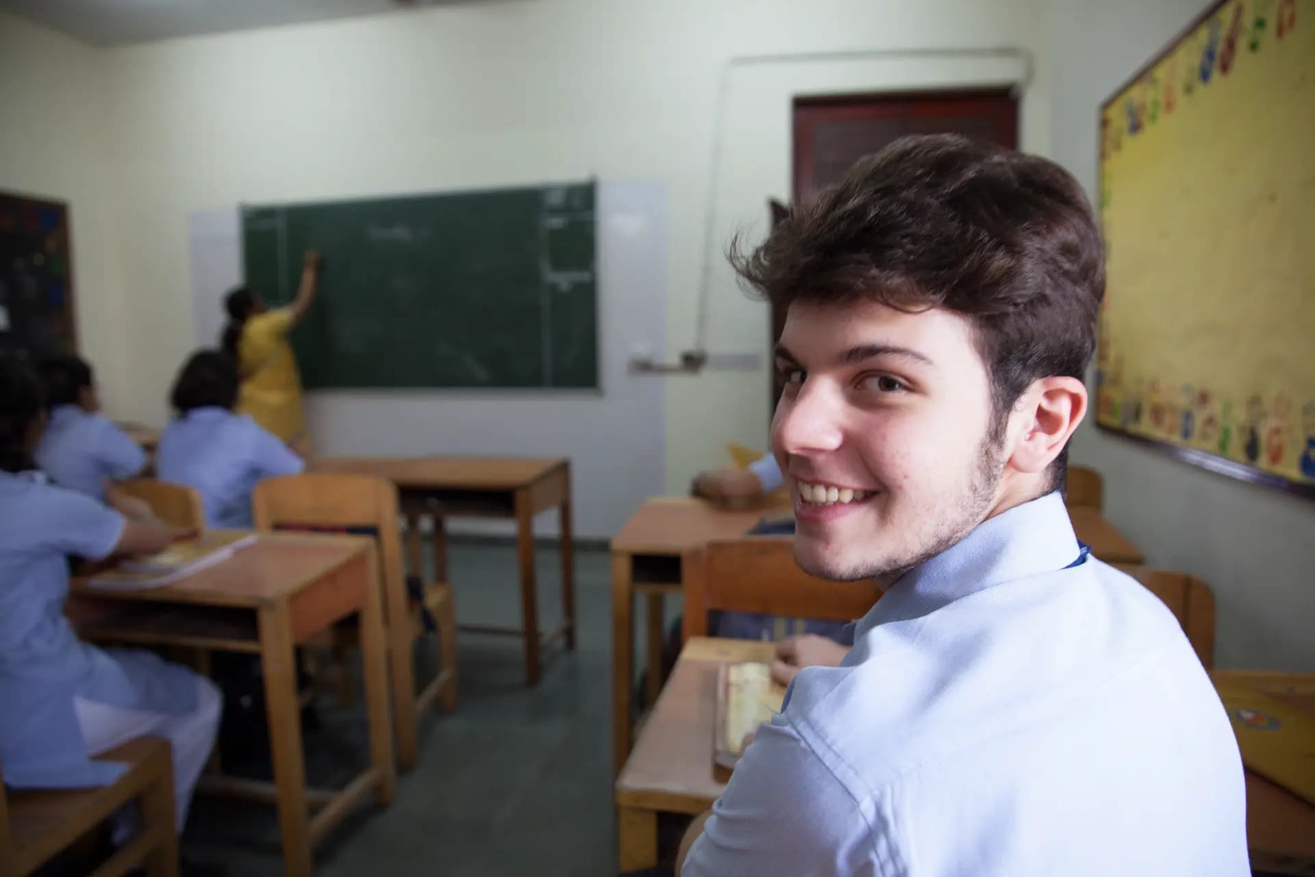 Annuale scolastico in India (in boarding school)