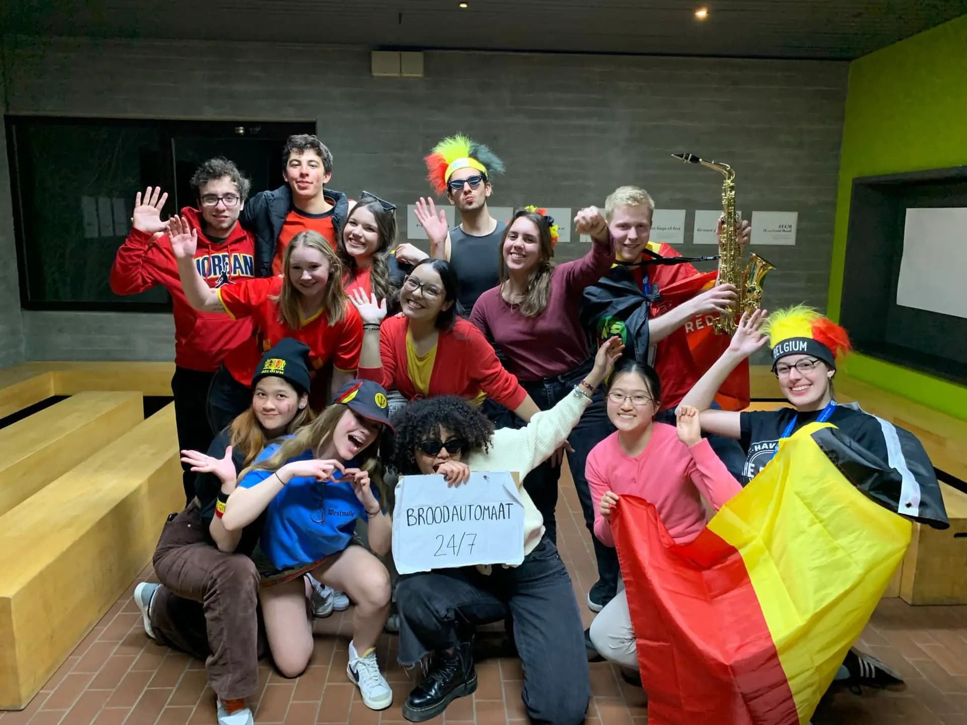Trimestre nel Belgio Fiammingo