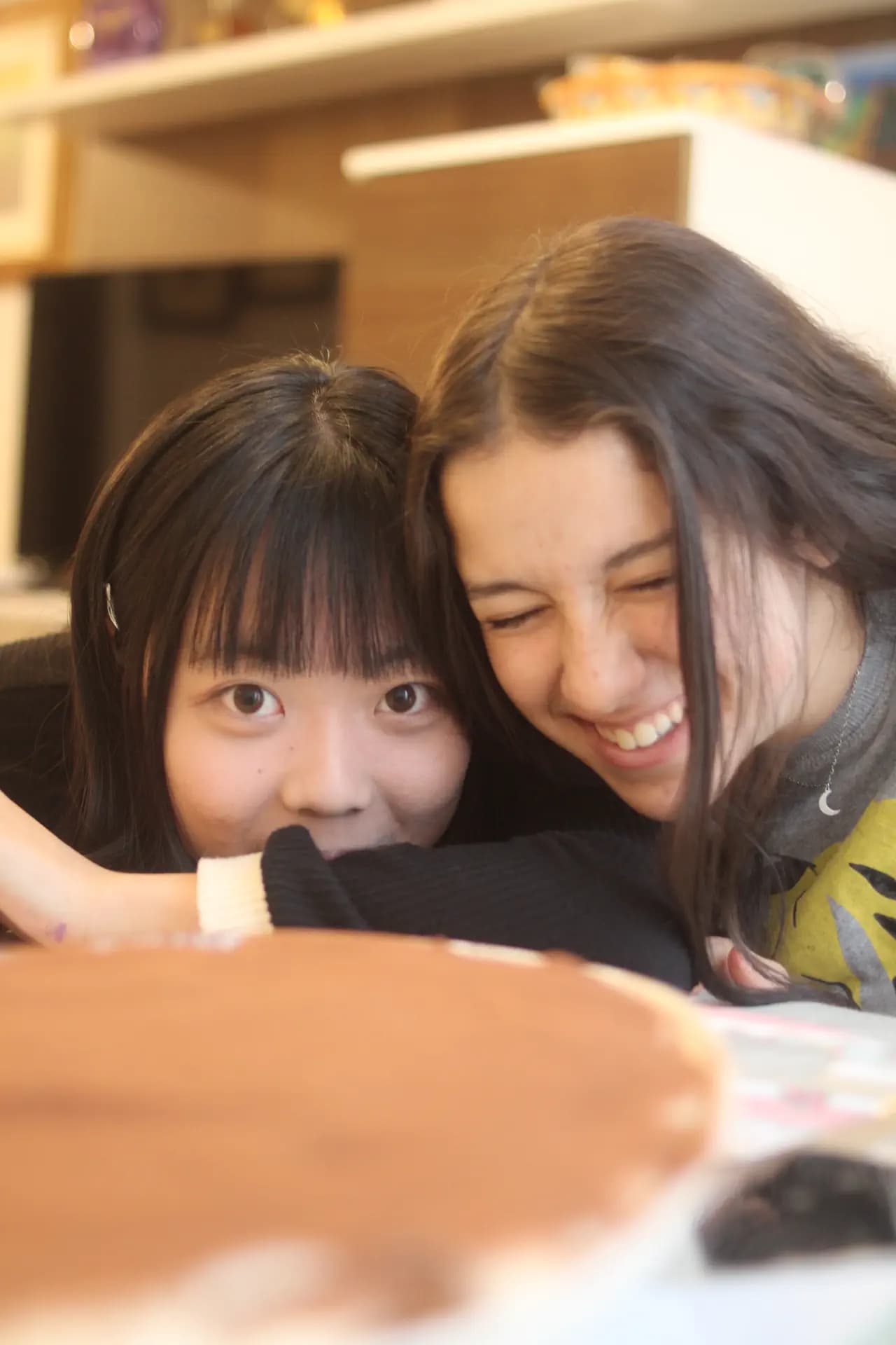 Ospitalità   Sorelle   Primo Piano   Ragazza Asiatica   Risate   Famiglia