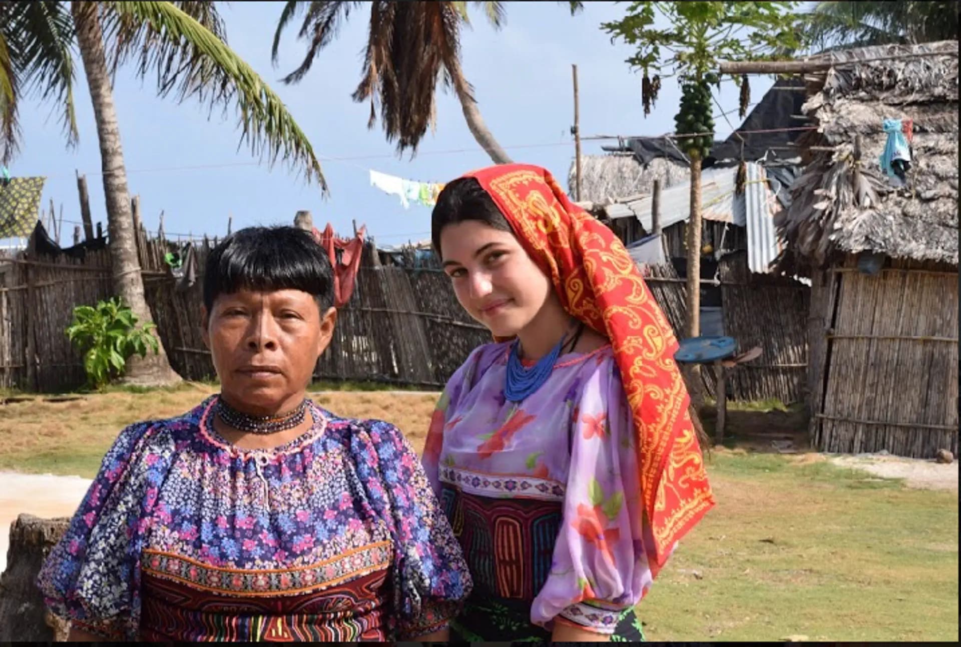 Gemma Marin Y Psc Nh 2018 Pan   Panama   Studentessa   Villaggio   Costume Tradizionale   Pag Programma   Orizzontale (1)